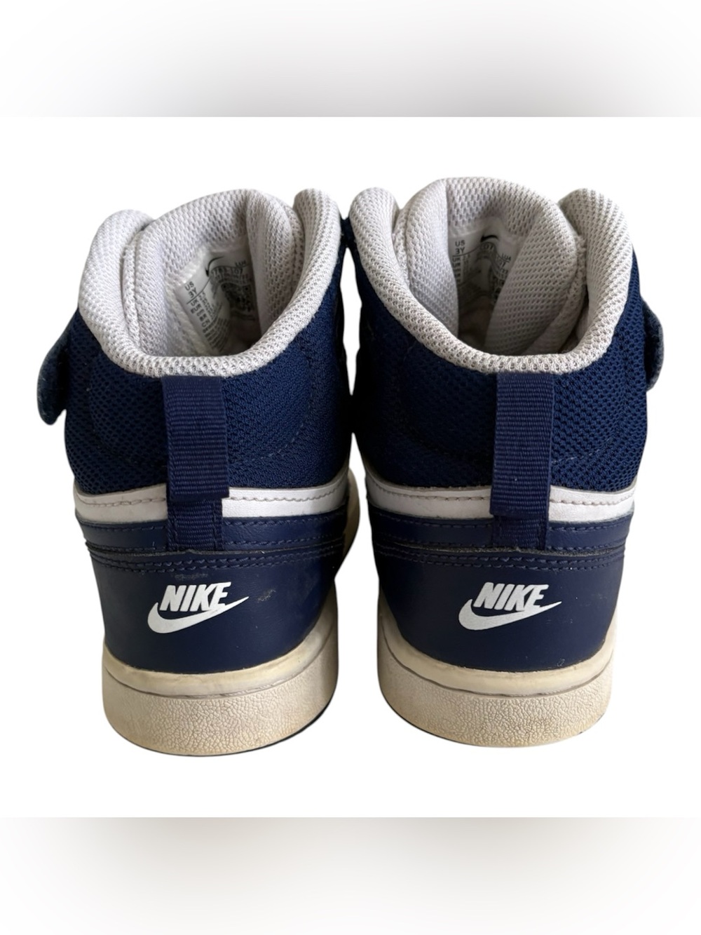 Nike Kids Sneakers in Navy and White - Picture 4 of 7
